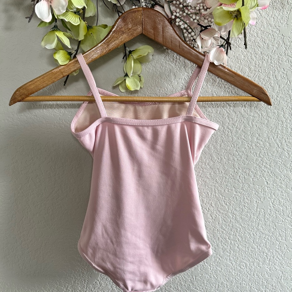 Capezio toddler pink dance leotard - Picture 2 of 3